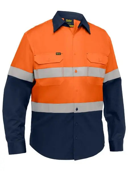 Bisley Workwear Long Sleeve Industrial Cool Lightweight Vented Shirt BS6390T Metro Workwear
